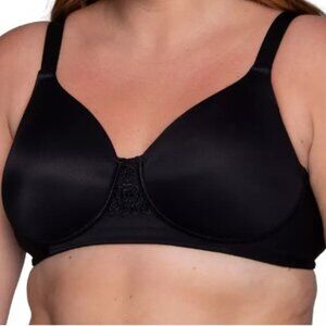 NWT Vanity Fair Womens Beauty Back® Full Figure Wireless Smoothing Bra 38D